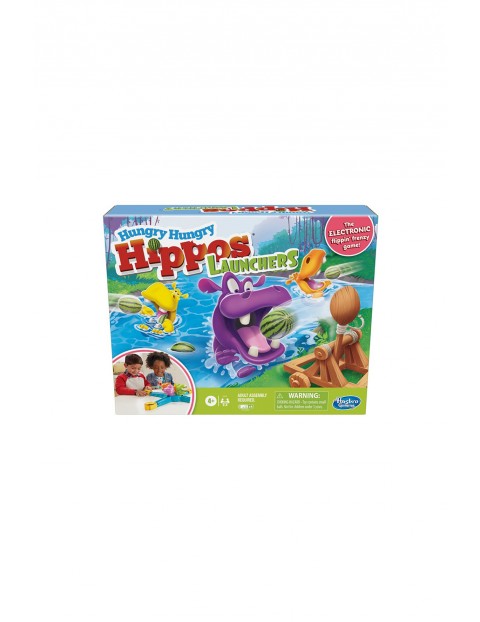 Gra planszowa Hungry Hungry Hippos Launchers wiek 4+