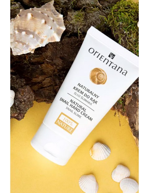 Orientana Naturalny krem do rąk ze ŚLUZEM ŚLIMAKA 50ml