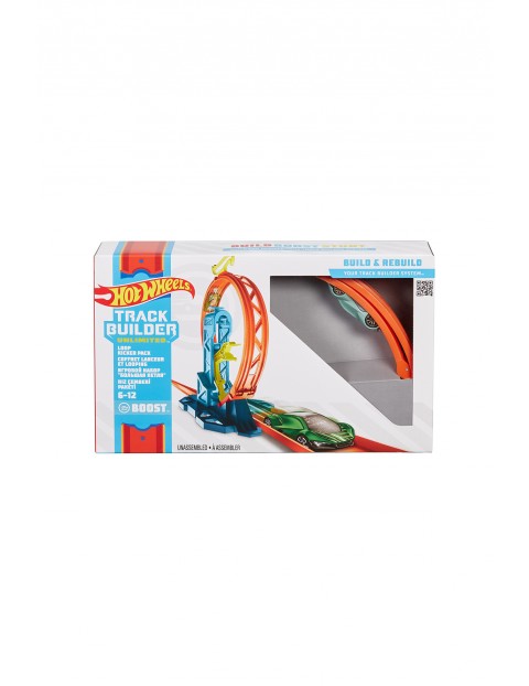 Hot Wheels Track Builder Unlimited Zestaw do rozbudowy Pętla z przyspieszeniem 6+