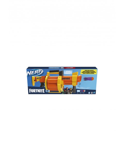 Hasbro Nerf - Wyrzutnia Fortnite GL + 6 rakiet - 8 lat 