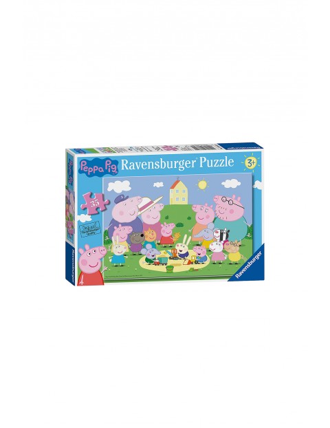 Puzzle dla dzieci 2D: Świnka Peppa. Piknik 35 el wiek  - 3+