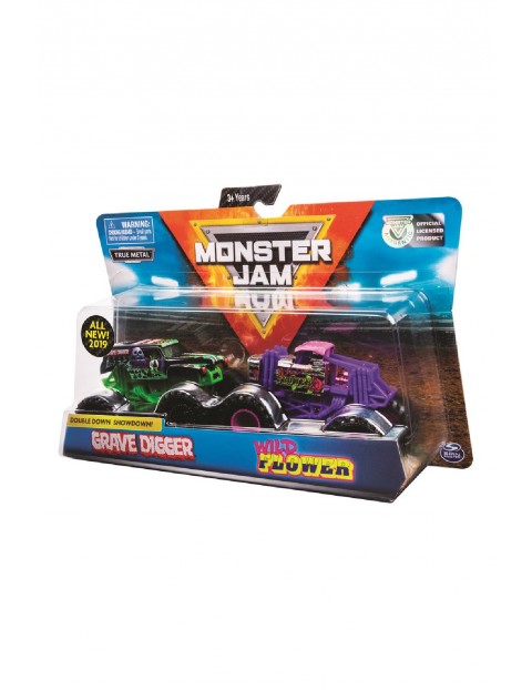 Monster Jam 1:64 die-cast 2pak