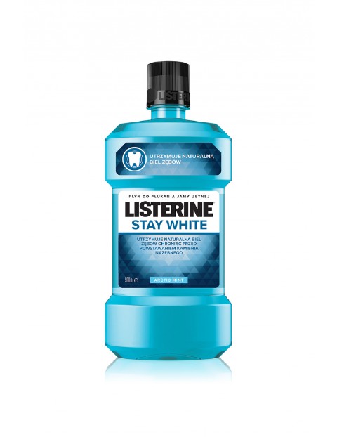 Płyn do higieny jamy ustnej Listerine Stay White - 500 ml