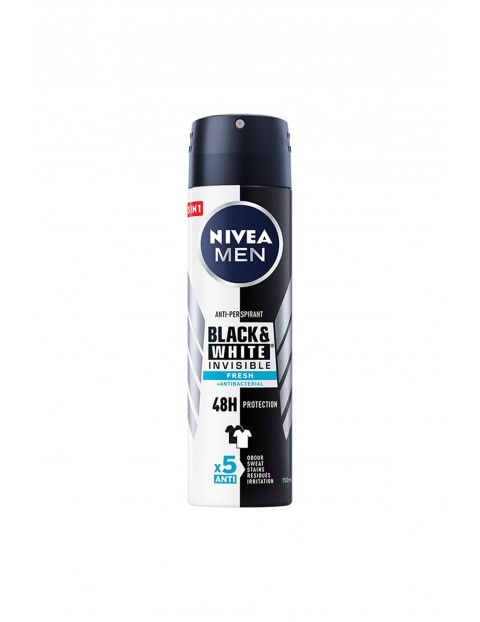 Nivea Black & White Fresh Antyperspirant spray 150 ml