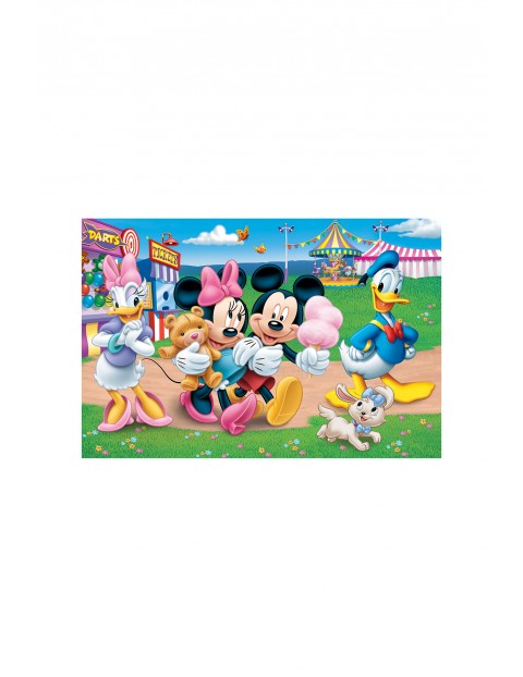 Puzzle 24 Super Maxi dla dzieci - Mickey w wesołym miasteczku wiek 3+