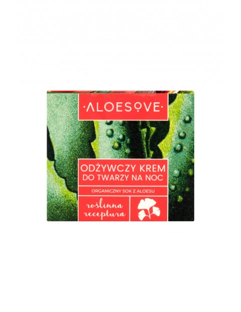  Odżywczy krem do twarzy na noc Aloesove 50 ml