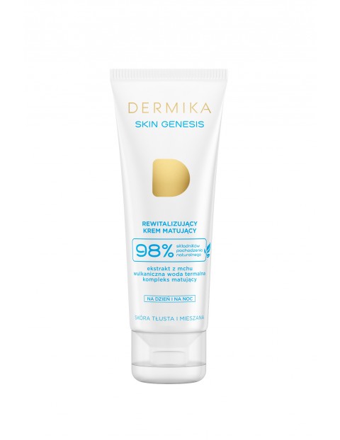 DERMIKA SKIN GENESIS Rewitalizujący krem matujący na dzień i na noc skóra tłusta i mieszana 30-40+ - 50 ml