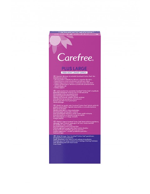 Wkładki higieniczne Carefree Plus Large Fresh - 20 sztuk 