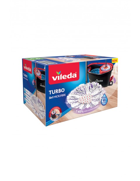 Mop obrotowy Vileda TURBO 3w1 Microfibre