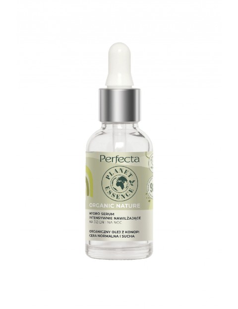 Perfecta Organic Nature, hydro serum intensywnie nawilżające na dzień i na noc, 30 ml