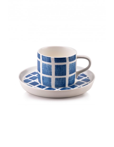 Porcelanowa filiżanka ze spodkiem NAVY 225ml