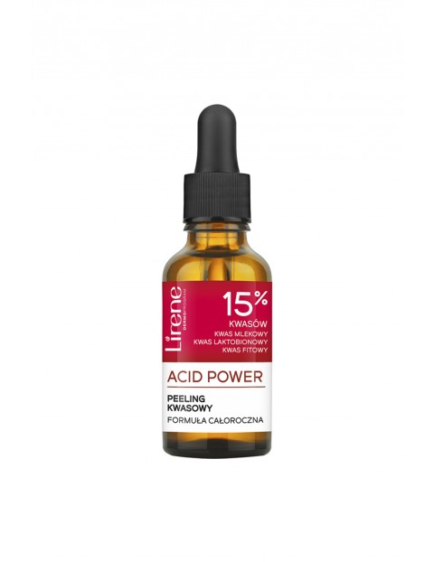 Lirene Acid Power Peeling kwasowy do twarzy 30 ml