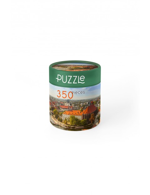 Puzzle polskie miasta  - Wrocław- 350 el wiek 5+