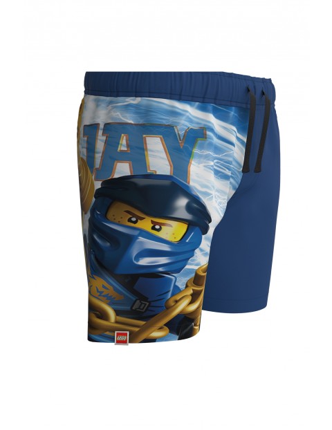 Bermudy chłopięce LEGO® NINJAGO® niebieskie