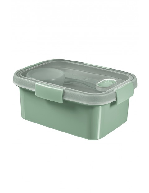 Pojemnik na żywność prostokątny LUNCH KIT 20 x 15 x 90 cm - zielony