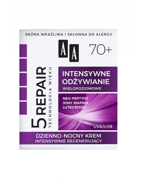 AA Technologia Wieku 5Repair 70+ Intensywne odżywianie dzienno-nocny 50 ml