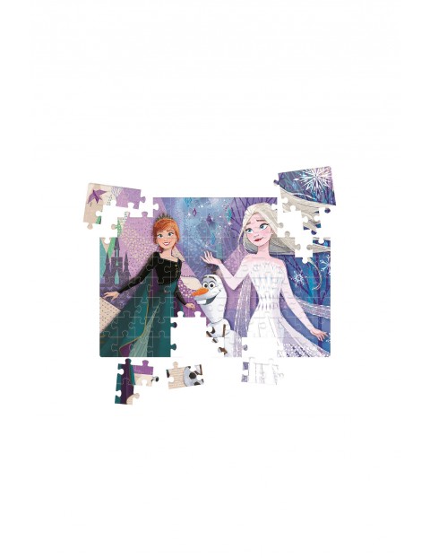 PUZZLE Z OZDOBAMI 104 EL Frozen 2