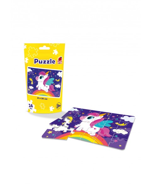 Puzzle dziecięce piankowe Unicorn wiek 3+