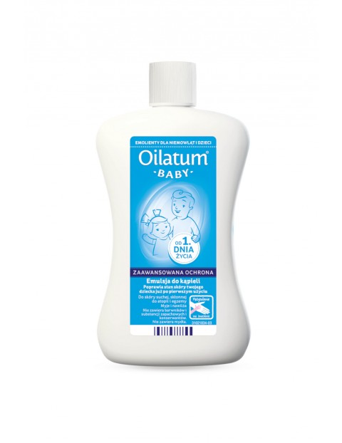 Oilatum baby emulsja do kąpieli-skóra skłonna do podrażnień i atopii- 250ml wiek 0msc+