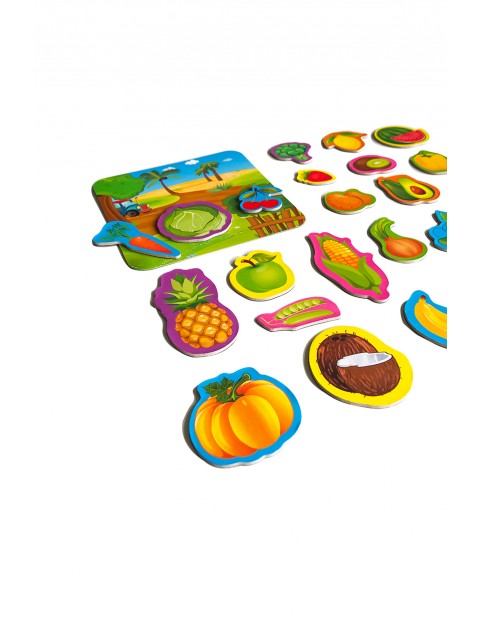 Puzzle dziecięce   Vegetables and fruits 