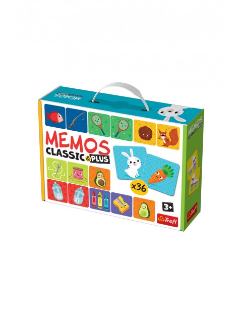 Gra dla dzieci - Memos Classic Plus Logic wiek 3+