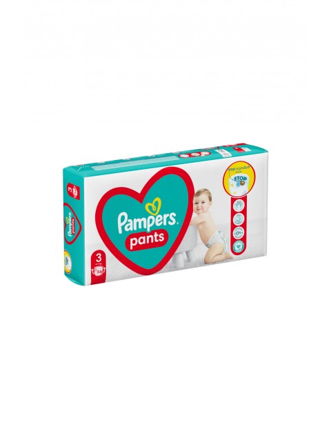 Pampers Pieluchomajtki, rozmiar 3, 56 Sztuk, 6-11kg