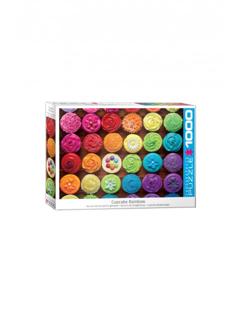 Puzzle Cupcake Rainbow 1000 el