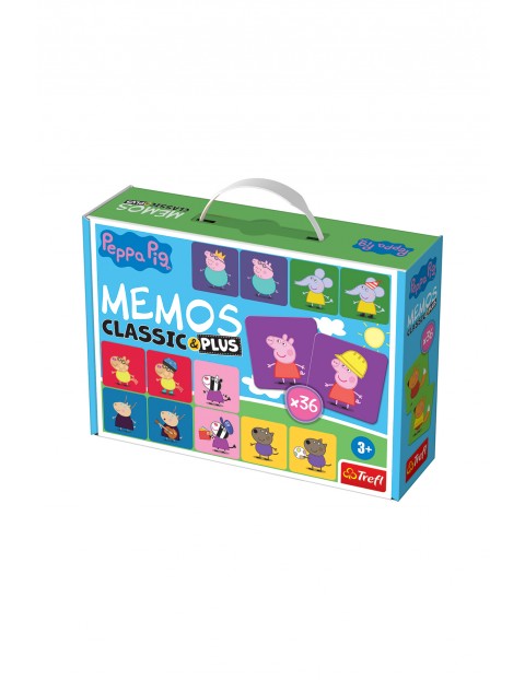 Gra dla dzieci - Memos Classic Plus Peppa Pig wiek 3+