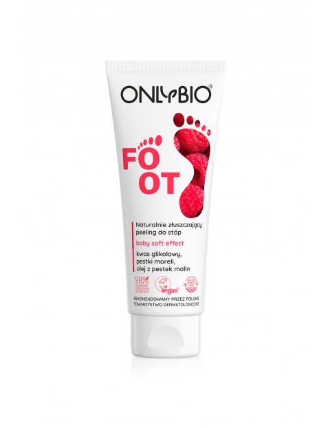 OnlyBio Foot Naturalnie złuszczający peeling do stóp75 ml