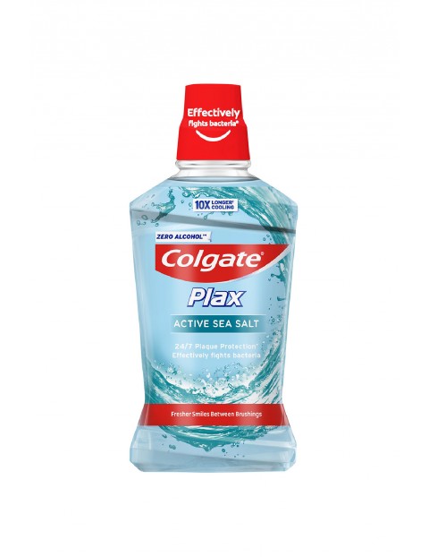 Colgate Plax SeaSalt Płyn do płukania ust z aktywną solą morską 500ml