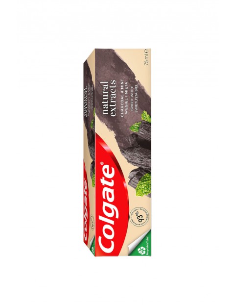 Colgate Natural Extracts Charcoal + White Pasta do zębów 75 ml