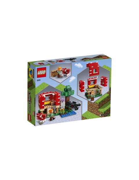 LEGO Minecraft 21179 Dom w grzybie wiek 8+