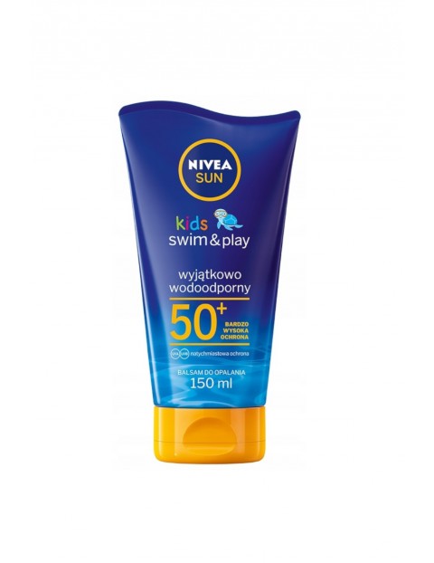 Nivea Sun Kids Swim & Play balsam ochronny na słońce dla dzieci SPF50+, 150ml