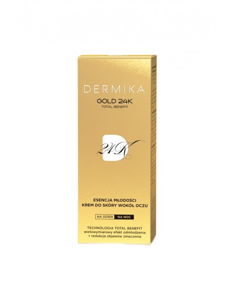 DERMIKA GOLD NEW Esencja młodości pod oczy - 15ml