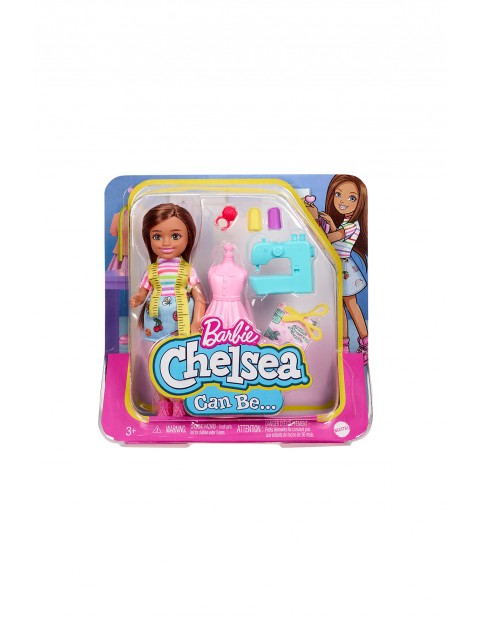 Barbie Chelsea - Możesz być Kariera - Lalka Projektantka mody wiek 3+