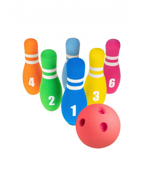 Gra plenerowa Miękkie kręgle Soft Bowling Game 3+