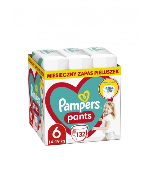 Pampers pieluchomajtki, rozmiar 6, 132szt. 14-19kg