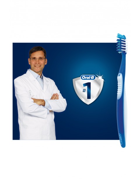 Oral-B Pro-Expert CrossAction All-In-One Szczoteczka manualna średnia do zębów x2