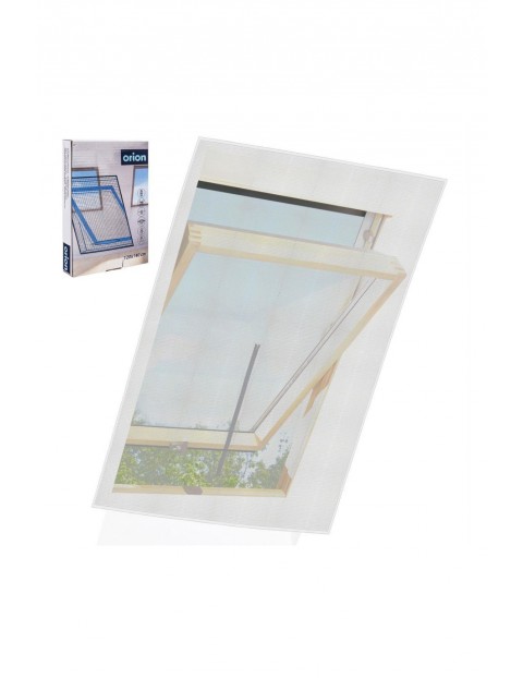 Moskitiera na okno dachowe biała 120x140 cm