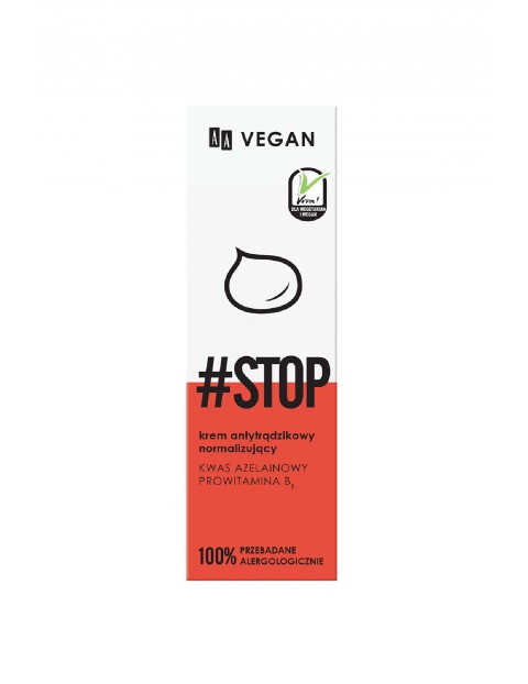 AA Vegan antytrądzikowy krem normalizujący 40 ml