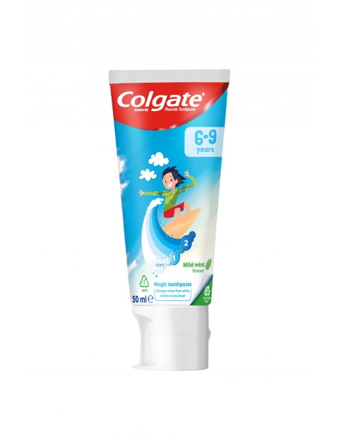 Colgate Kids Pasta do zębów dla dzieci w wieku 6-9 lat zmiana koloru 75 ml