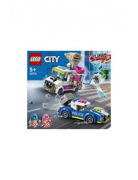 LEGO City 60314 Policyjny pościg za furgonetką z lodami