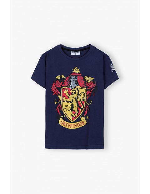 T-shirt chłopięcy Harry Potter - granatowy