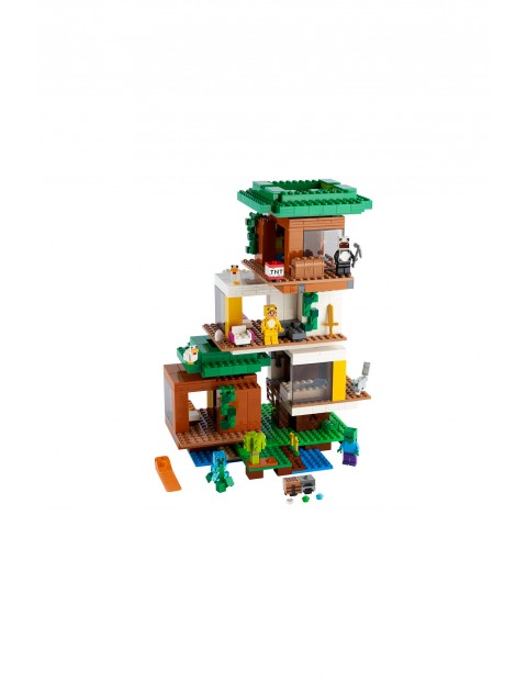 LEGO Minecraft - Nowoczesny domek na drzewie 21174 - wiek 9+