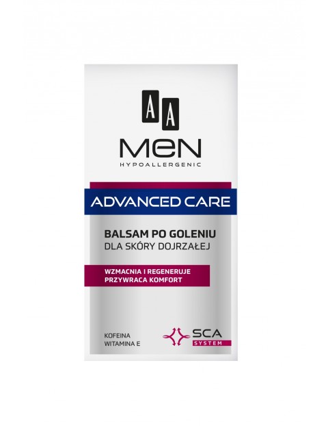 AA Men Advanced Care Balsam po goleniu dla skóry dojrzałej 100 ml