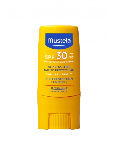 Mustela Sztyft przeciwsłoneczny wysoka ochrona SPF 30 9ml