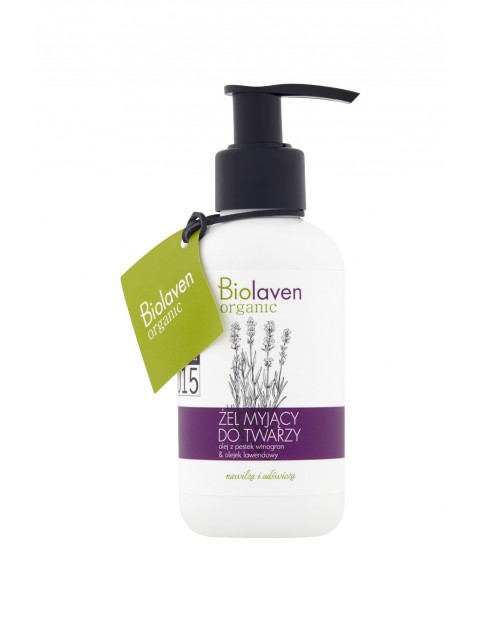  Żel myjący do twarzy Biolaven Organic 150 ml