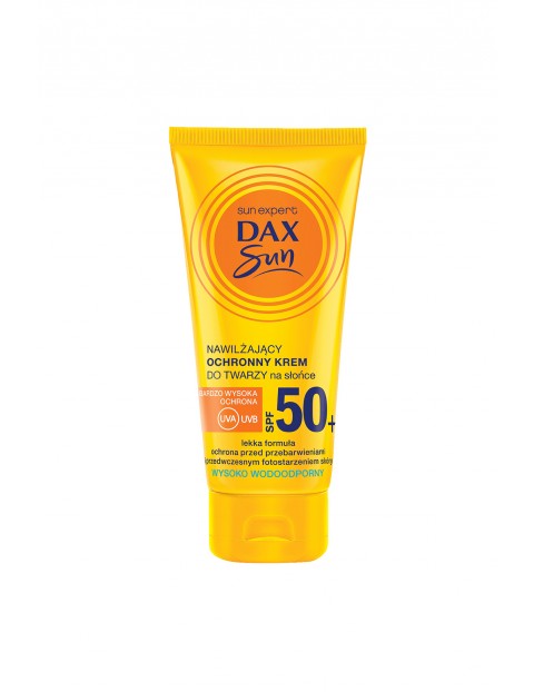 Dax Sun, nawilżający krem ochronny do twarzy SPF 50+, 50 ml 