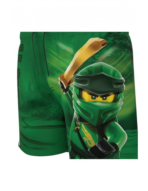 Bermudy chłopięce LEGO® NINJAGO® -zielone