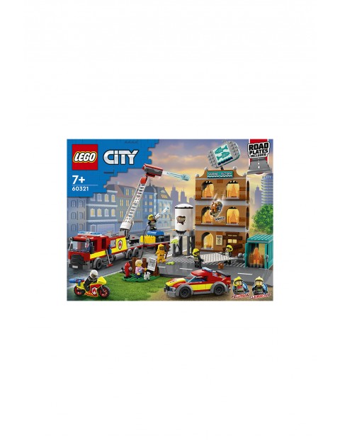 LEGO City 60321 Straż pożarna wiek 7+